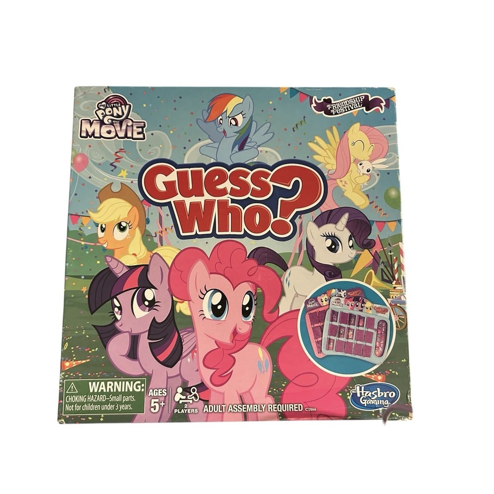 My Little Pony Guess Who? Game Pre-owned